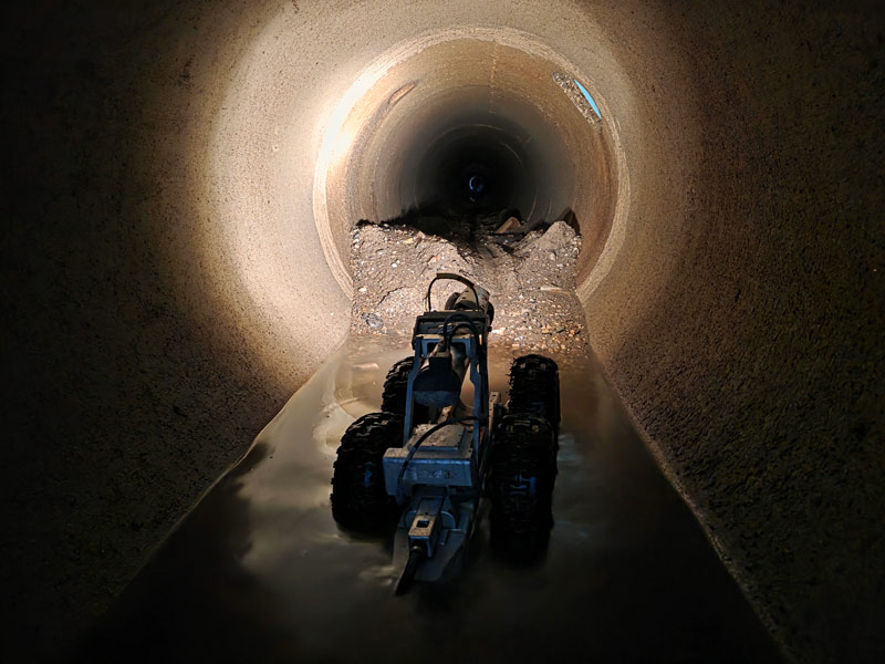 CCTV pipeline inspections